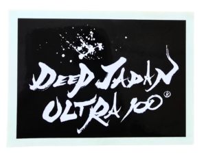 DEEP JAPAN ULTRA100 ROGO STICKER BLACK